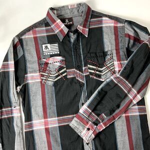 Men’s Red Ape button down shirt